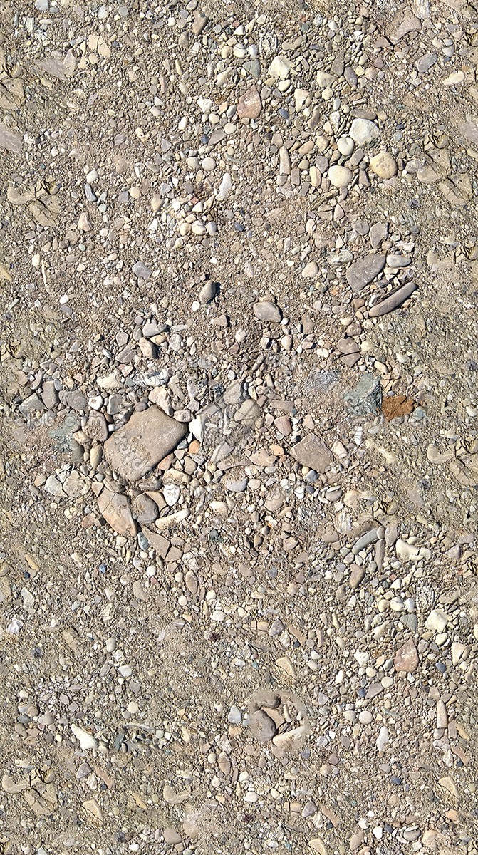Textures   -   ARCHITECTURE   -   ROADS   -   Stone roads  - Dirt road with stones texture seamless 17325 (seamless)