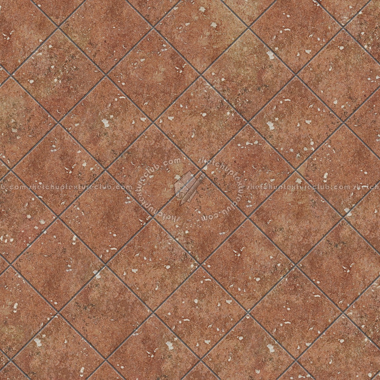Textures   -   ARCHITECTURE   -   TILES INTERIOR   -   Terracotta tiles  - Antique terracotta tile texture seamless 16077 (seamless)