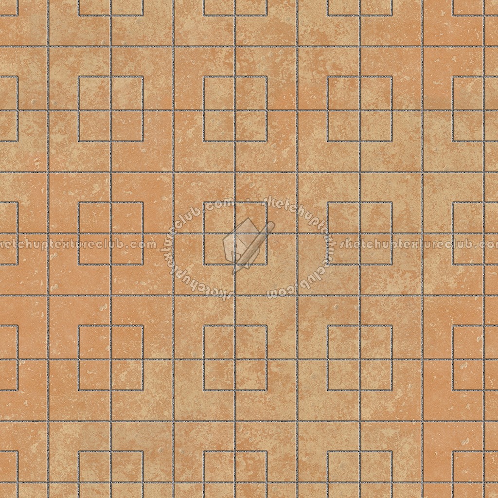 Textures   -   ARCHITECTURE   -   PAVING OUTDOOR   -   Terracotta   -   Blocks regular  - Cotto paving outdoor regular blocks texture seamless 06706 (seamless)