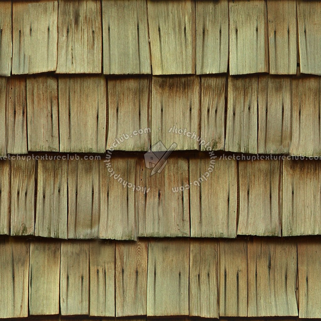 Textures   -   ARCHITECTURE   -   ROOFINGS   -   Shingles wood  - Wood shingle roof texture seamless 03846 (seamless)