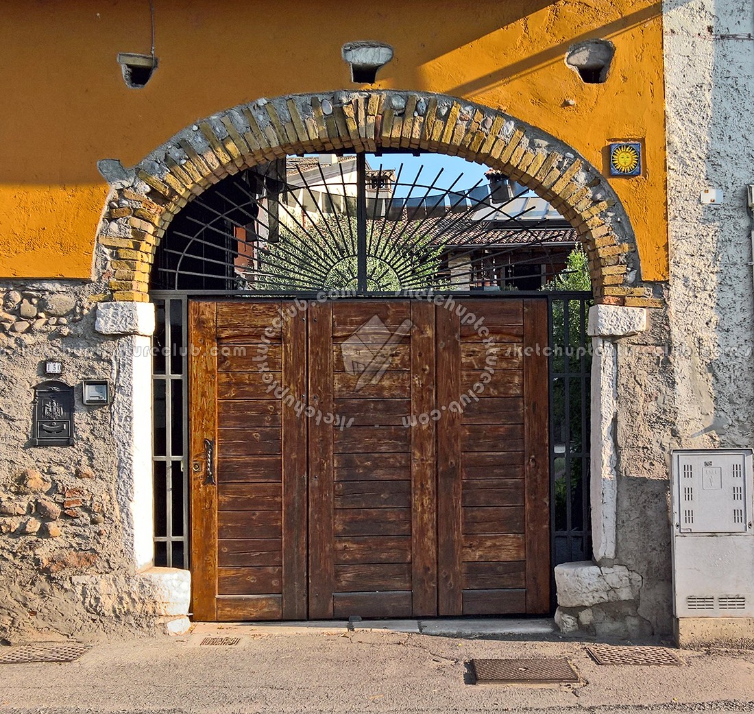 Textures   -   ARCHITECTURE   -   BUILDINGS   -   Doors   -   Main doors  - Old damaged wood main door 18490