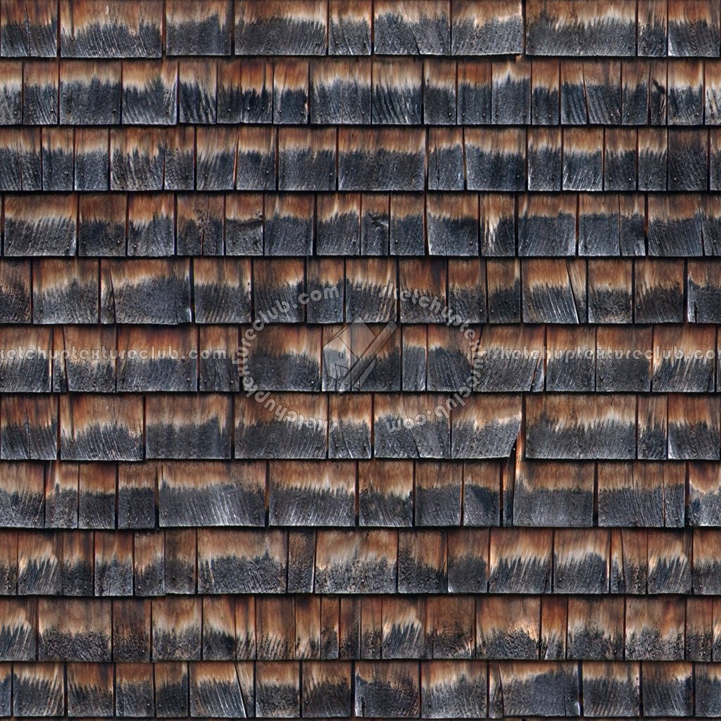 Textures   -   ARCHITECTURE   -   ROOFINGS   -   Shingles wood  - Wood shingle roof texture seamless 03847 (seamless)
