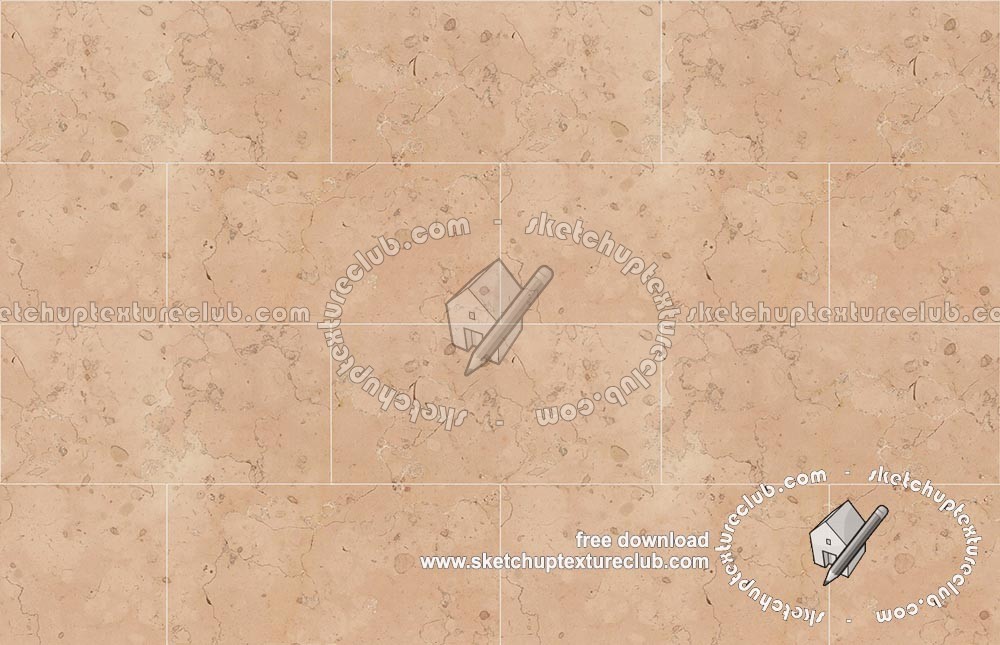 Textures   -   ARCHITECTURE   -   TILES INTERIOR   -   Marble tiles   -   Pink  - Perlino pink floor marble texture seamless 19135 (seamless)
