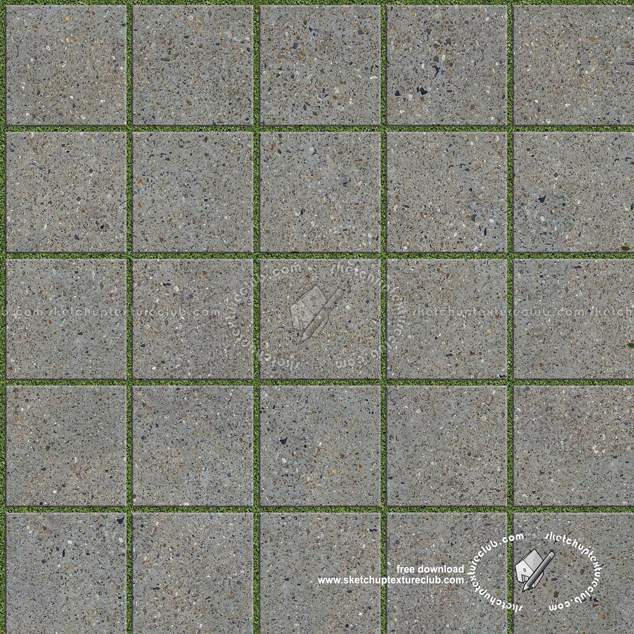 Textures   -   ARCHITECTURE   -   PAVING OUTDOOR   -   Parks Paving  - Stone park paving texture seamless 18826 (seamless)