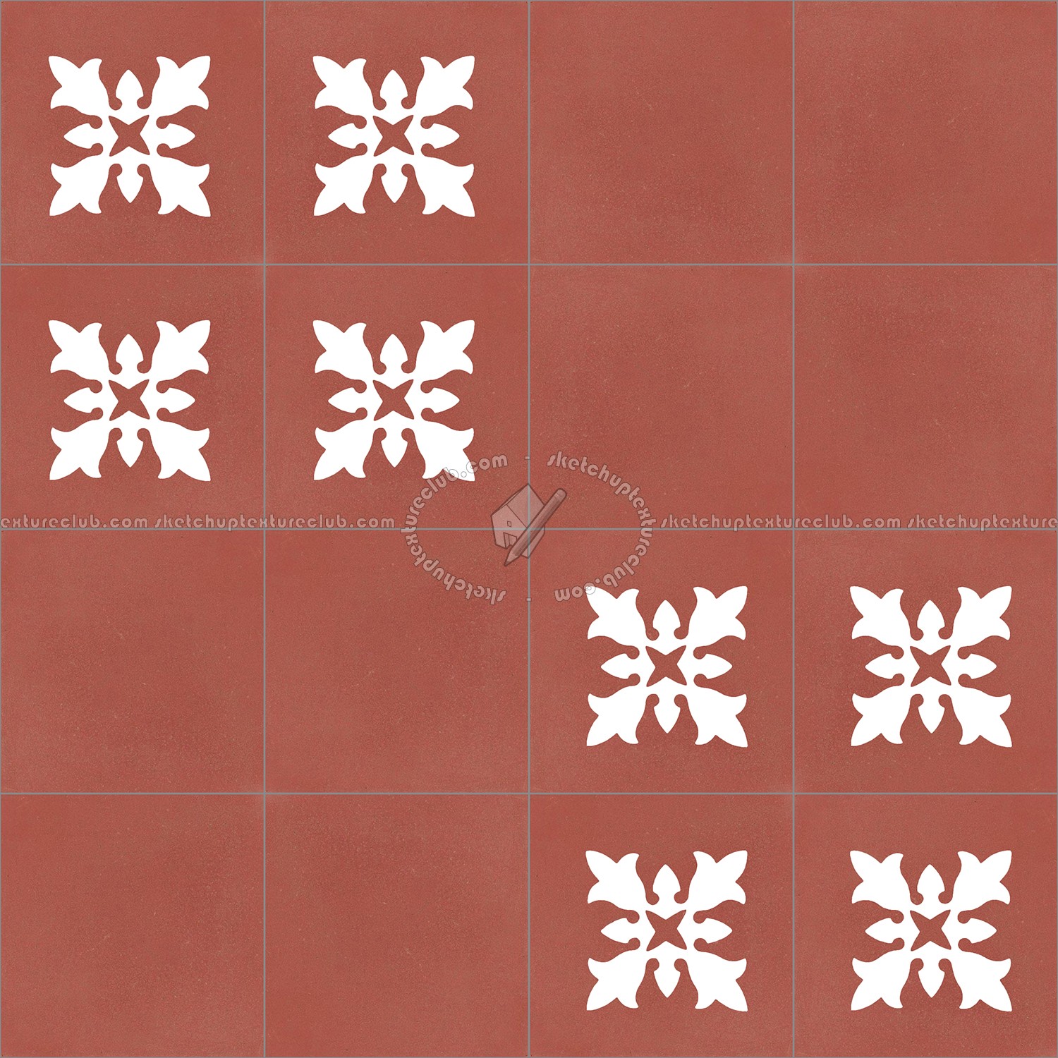 Textures   -   ARCHITECTURE   -   TILES INTERIOR   -   Cement - Encaustic   -   Encaustic  - Traditional encaustic cement ornate tile texture seamless 13507 (seamless)