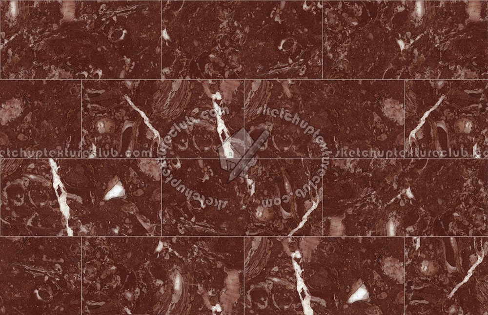Textures   -   ARCHITECTURE   -   TILES INTERIOR   -   Marble tiles   -   Red  - Daniel red marble floor tile texture seamless 14656 (seamless)