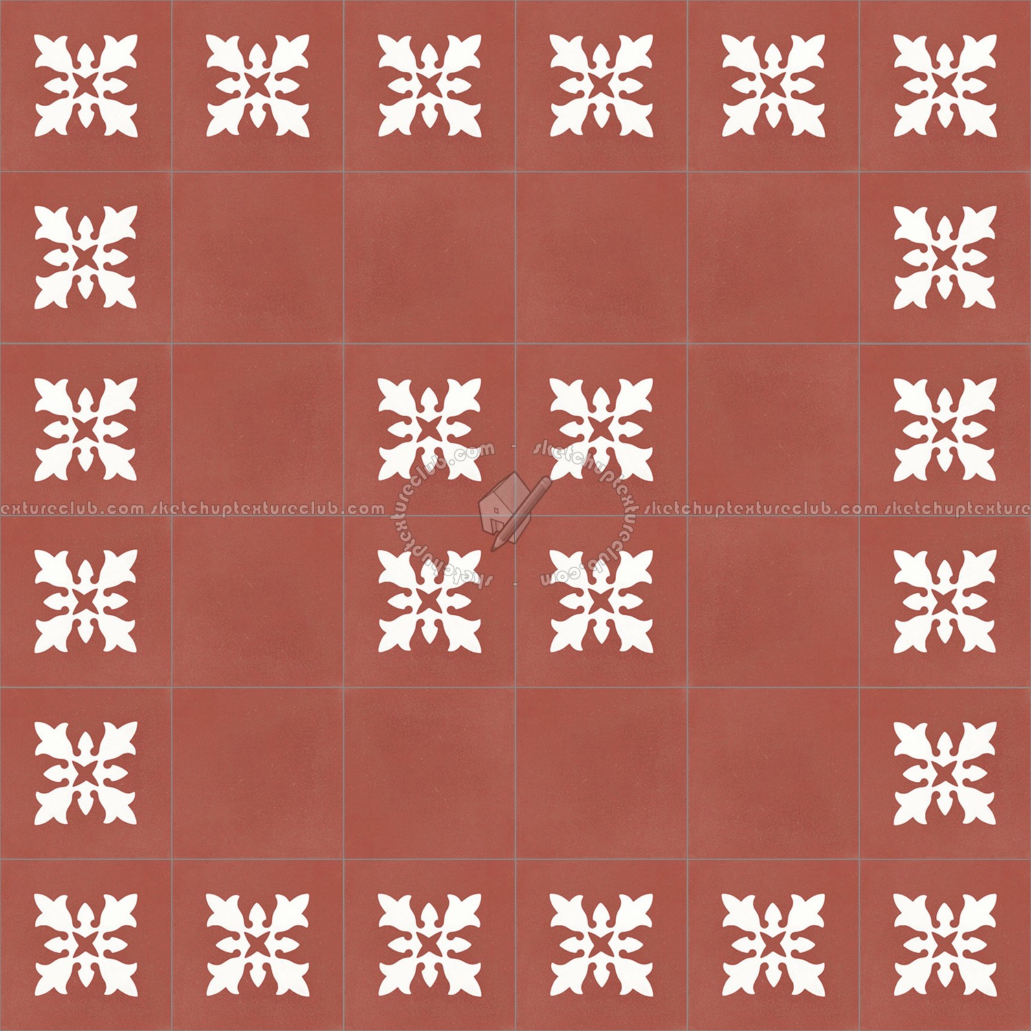 Textures   -   ARCHITECTURE   -   TILES INTERIOR   -   Cement - Encaustic   -   Encaustic  - Traditional encaustic cement ornate tile texture seamless 13508 (seamless)