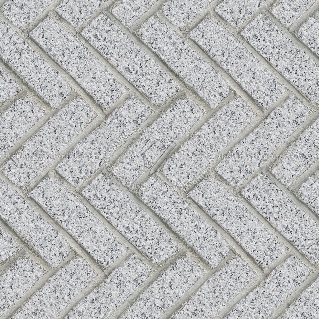 Textures   -   ARCHITECTURE   -   PAVING OUTDOOR   -   Marble  - Granite paving herringbone outdoor texture seamless 17845 (seamless)