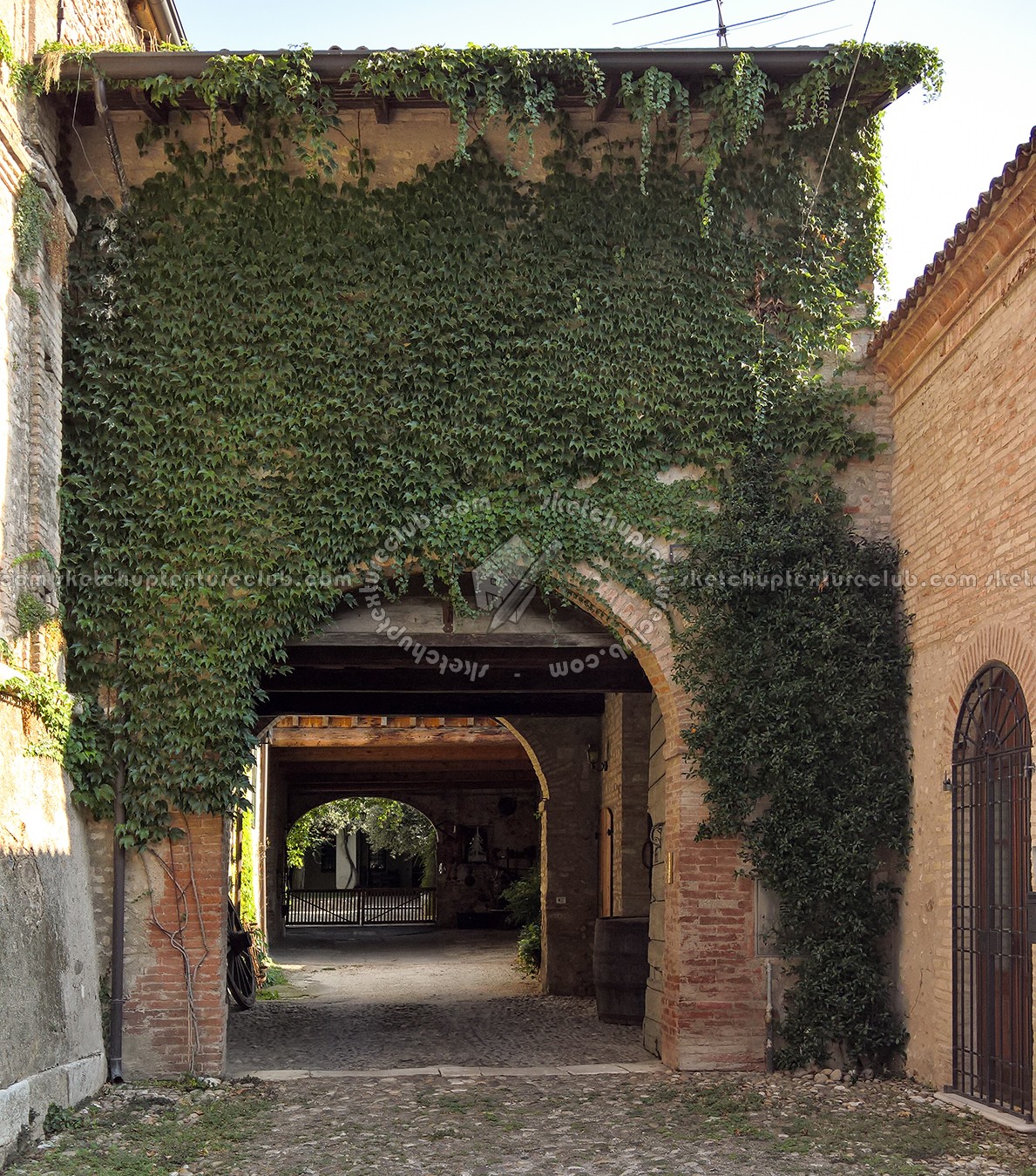 Textures   -   ARCHITECTURE   -   BUILDINGS   -   Doors   -   Main doors  - Old brick arched main door 18495