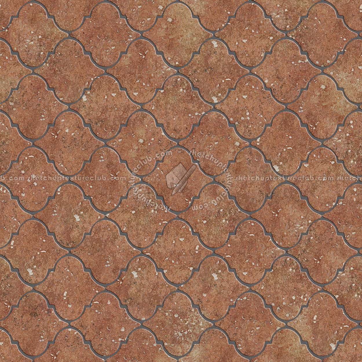 Textures   -   ARCHITECTURE   -   TILES INTERIOR   -   Terracotta tiles  - Terracotta tile texture seamless 16087 (seamless)