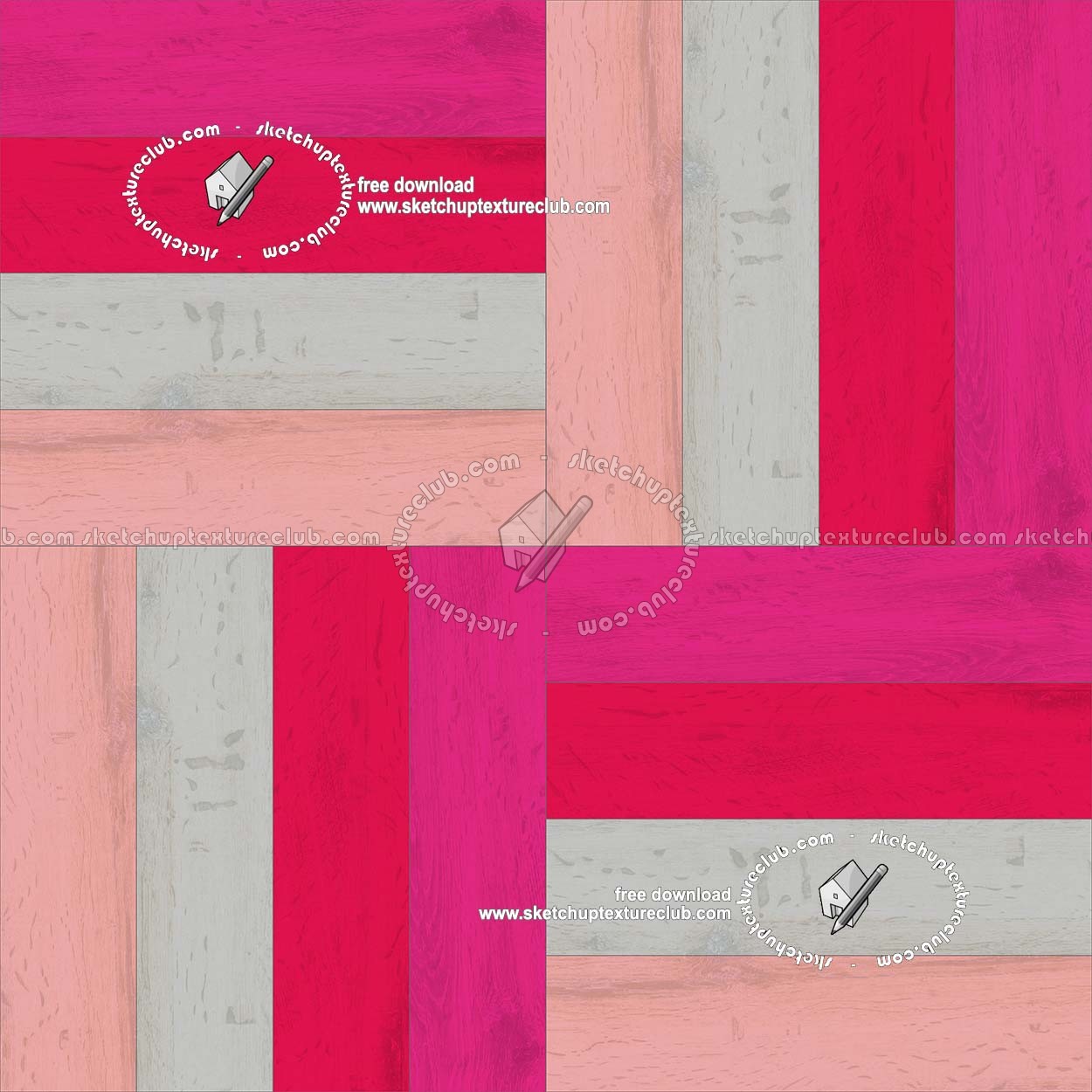 Textures   -   ARCHITECTURE   -   WOOD FLOORS   -   Parquet colored  - Mixed color wood floor seamless 19602 (seamless)