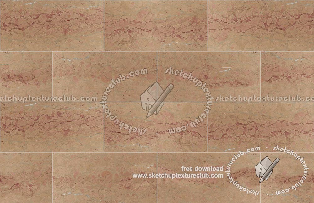 Textures   -   ARCHITECTURE   -   TILES INTERIOR   -   Marble tiles   -   Red  - Nembro pinkish floor marble texture seamless 19130 (seamless)