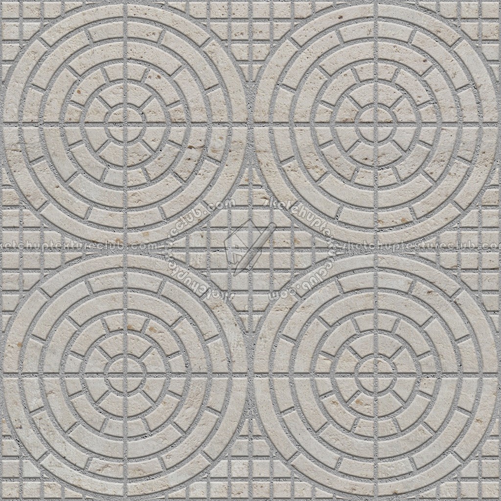 Textures   -   ARCHITECTURE   -   PAVING OUTDOOR   -   Pavers stone   -   Cobblestone  - Travertine cobblestone paving texture seamless 06487 (seamless)