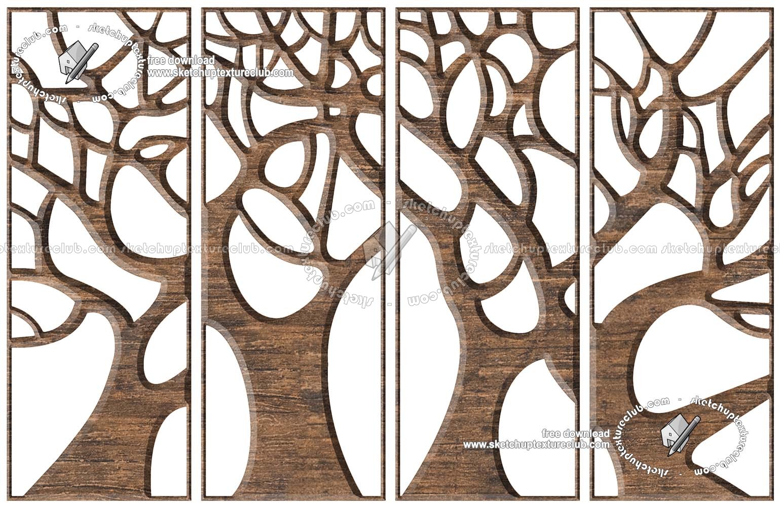 Textures   -   ARCHITECTURE   -   WOOD   -   Wood panels  - Wood wall panels texture seamless 19773 (seamless)