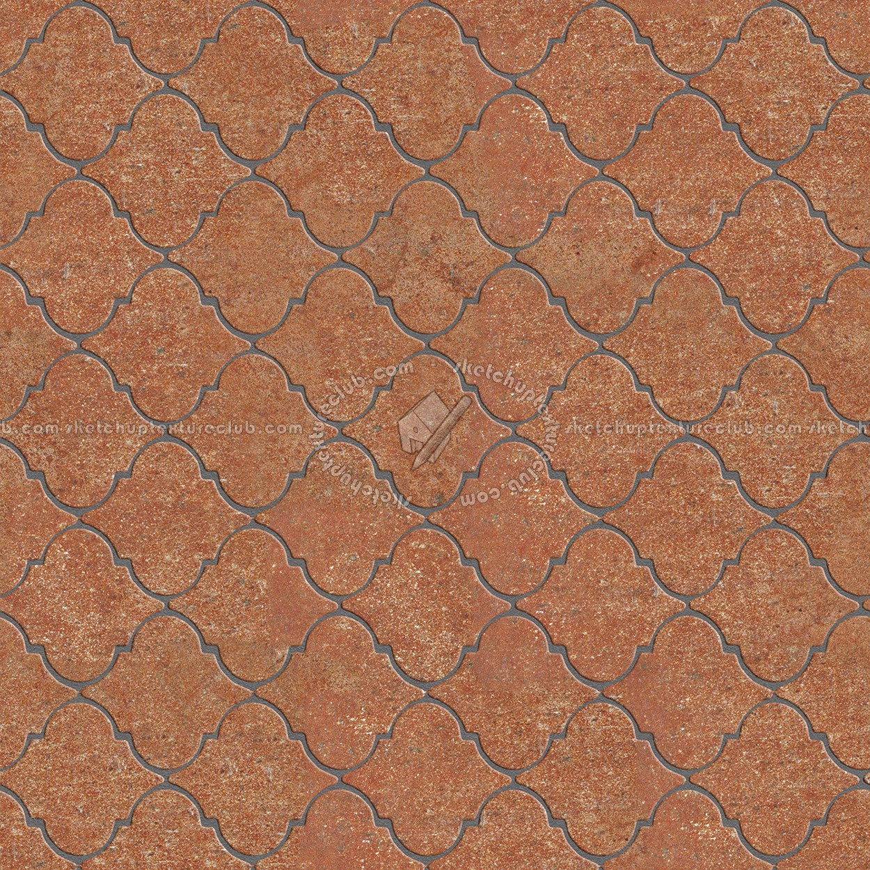 Textures   -   ARCHITECTURE   -   TILES INTERIOR   -   Terracotta tiles  - Terracotta tile texture seamless 16094 (seamless)