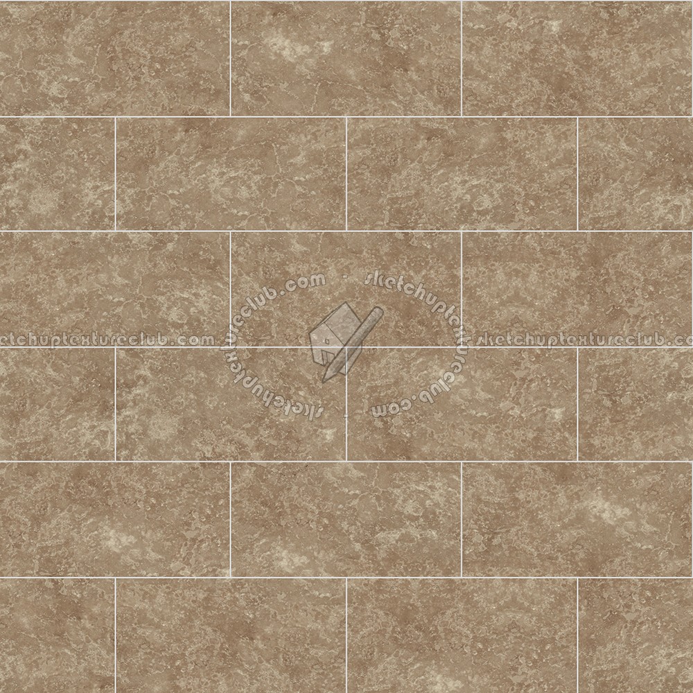 Textures   -   ARCHITECTURE   -   TILES INTERIOR   -   Marble tiles   -   Travertine  - Walnut travertine floor tile texture seamless 14745 (seamless)