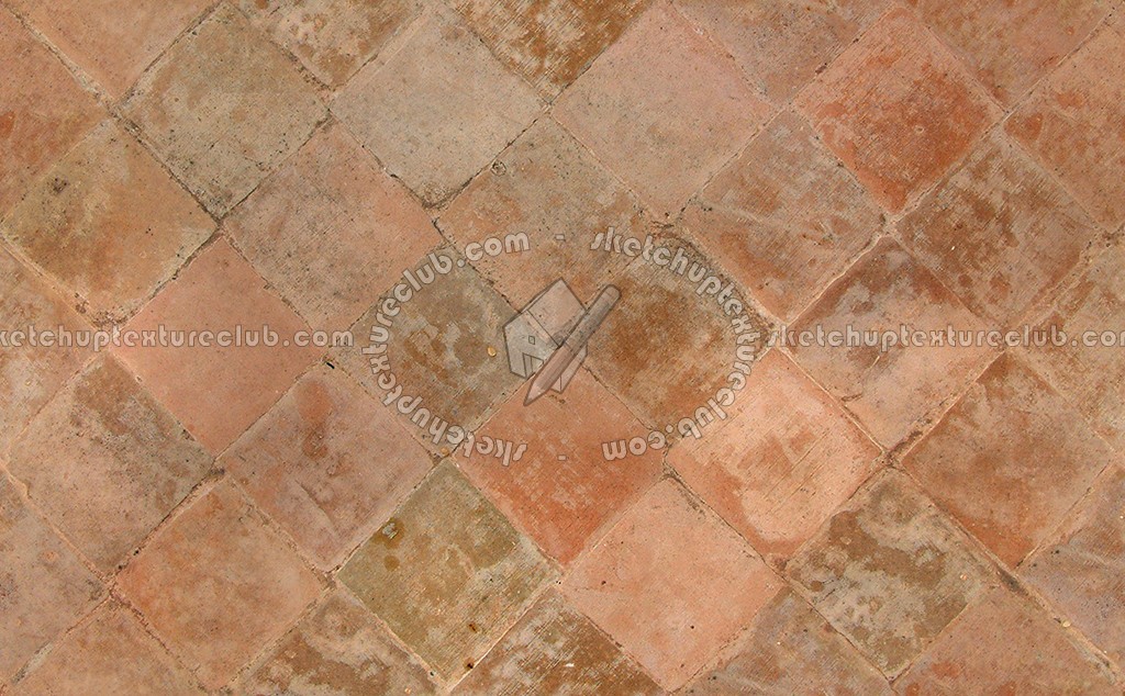 Textures   -   ARCHITECTURE   -   PAVING OUTDOOR   -   Terracotta   -   Blocks regular  - Cotto paving outdoor regular blocks texture seamless 06724 (seamless)