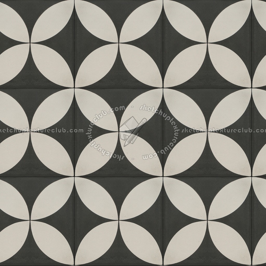 Textures   -   ARCHITECTURE   -   TILES INTERIOR   -   Cement - Encaustic   -   Cement  - Cement concrete tile texture seamless 16826 (seamless)