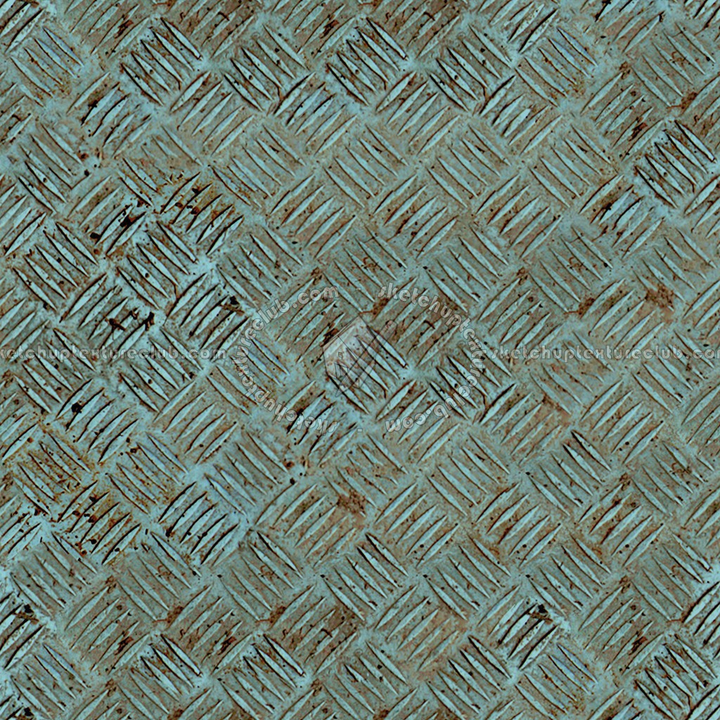 Textures   -   MATERIALS   -   METALS   -   Plates  - Iron rusty dirty metal plate texture seamless 10660 (seamless)