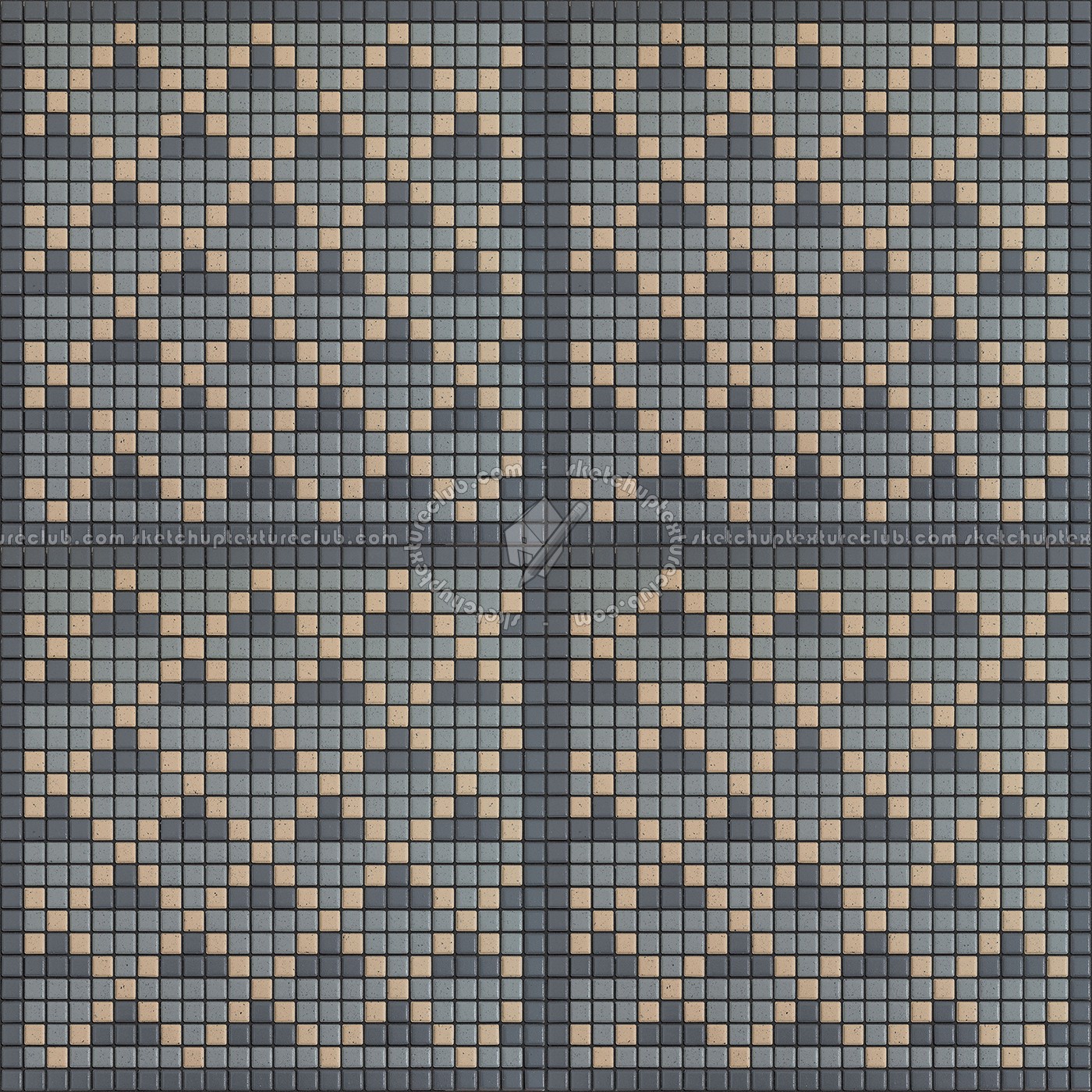 Textures   -   ARCHITECTURE   -   TILES INTERIOR   -   Mosaico   -   Classic format   -   Patterned  - Mosaico patterned tiles texture seamless 15113 (seamless)