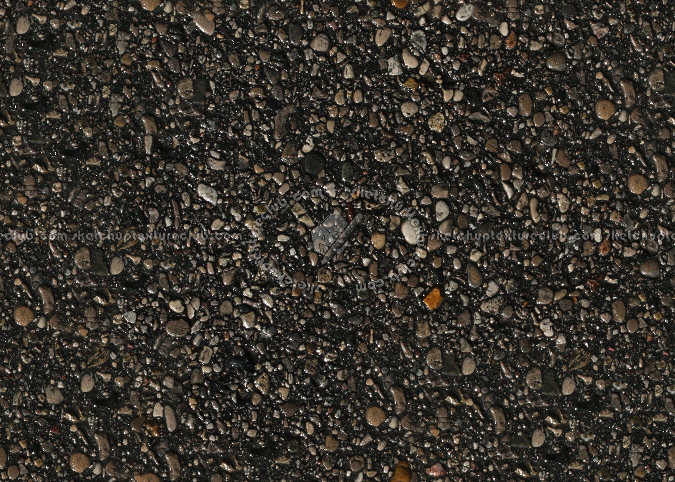 Textures   -   NATURE ELEMENTS   -   GRAVEL &amp; PEBBLES  - Wet pebbles stone texture seamless 12455 (seamless)