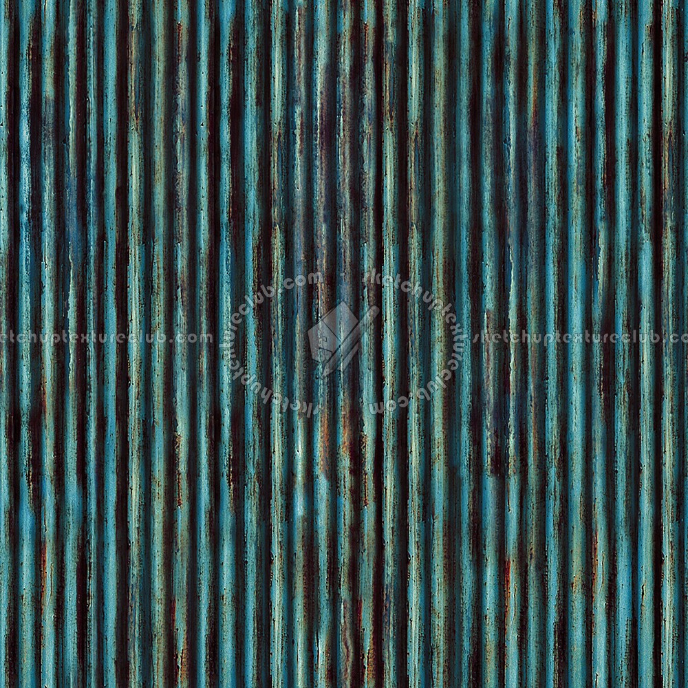 Textures   -   MATERIALS   -   METALS   -   Corrugated  - Dirty rusted corrugated metal texture seamless 10006 (seamless)