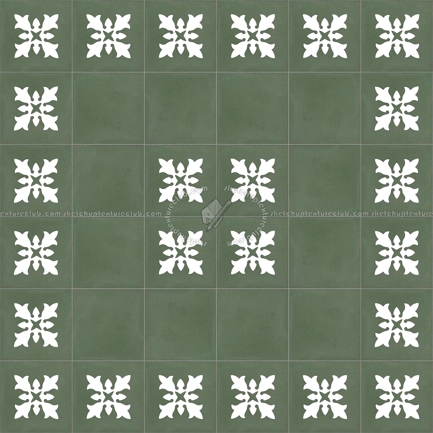 Textures   -   ARCHITECTURE   -   TILES INTERIOR   -   Cement - Encaustic   -   Encaustic  - Traditional encaustic cement ornate tile texture seamless 13523 (seamless)