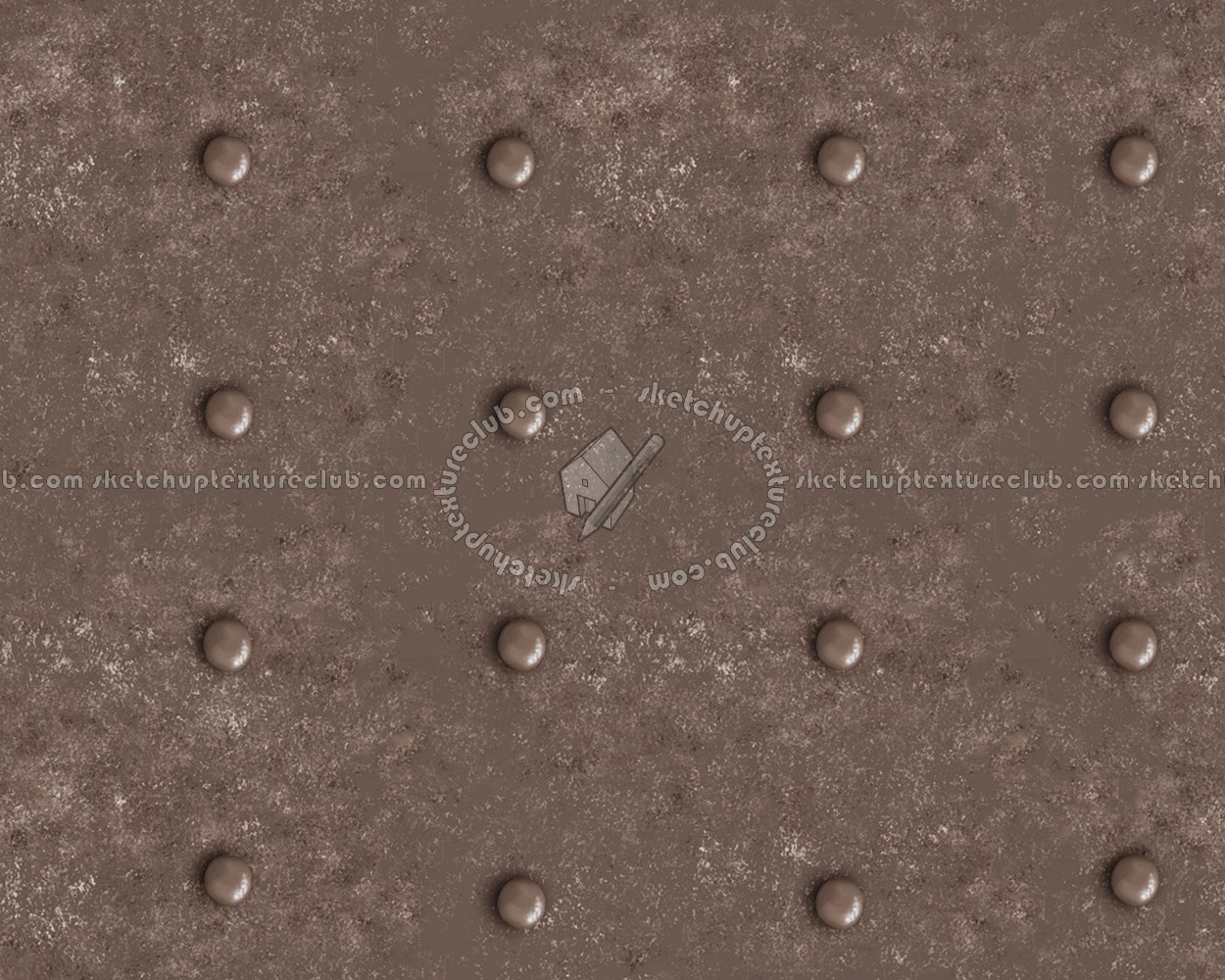Textures   -   MATERIALS   -   METALS   -   Plates  - Dotted metal plate texture seamless 10663 (seamless)