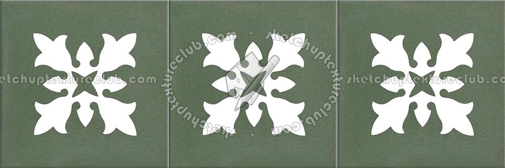 Textures   -   ARCHITECTURE   -   TILES INTERIOR   -   Cement - Encaustic   -   Encaustic  - Border traditional encaustic cement ornate tile texture seamless 13528 (seamless)