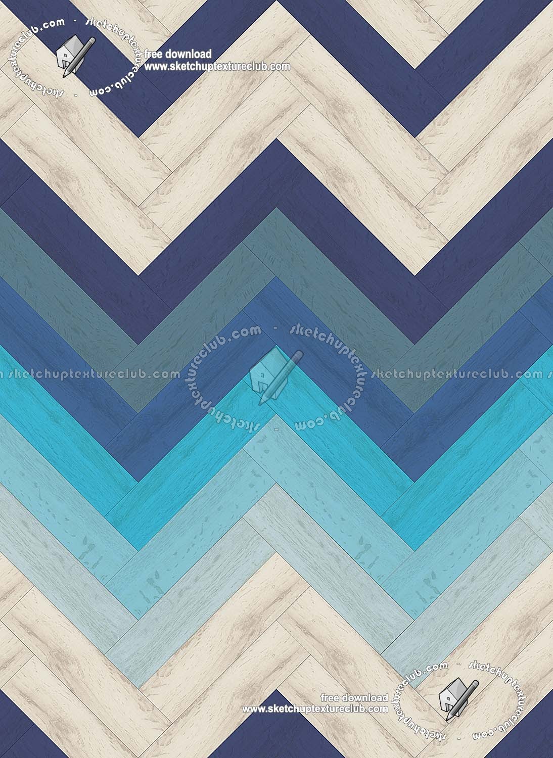 Textures   -   ARCHITECTURE   -   WOOD FLOORS   -   Parquet colored  - Herringbone colored parquet texture seamless 19616 (seamless)