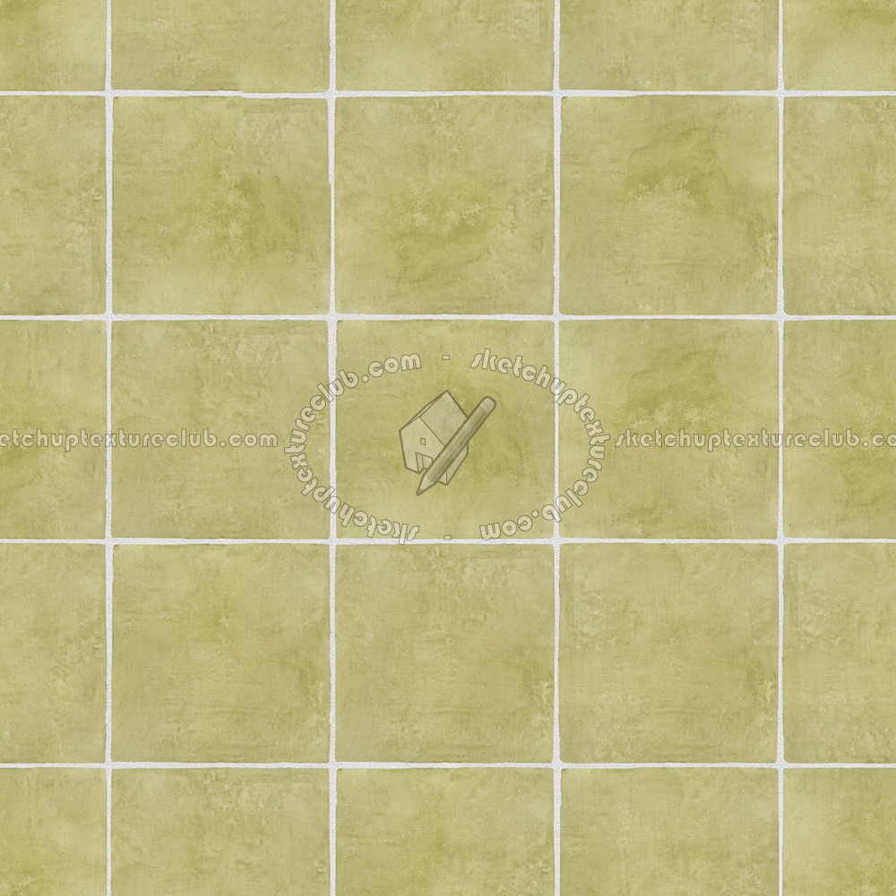 Textures   -   ARCHITECTURE   -   TILES INTERIOR   -   Terracotta tiles  - Green terracotta tile texture seamless 16116 (seamless)