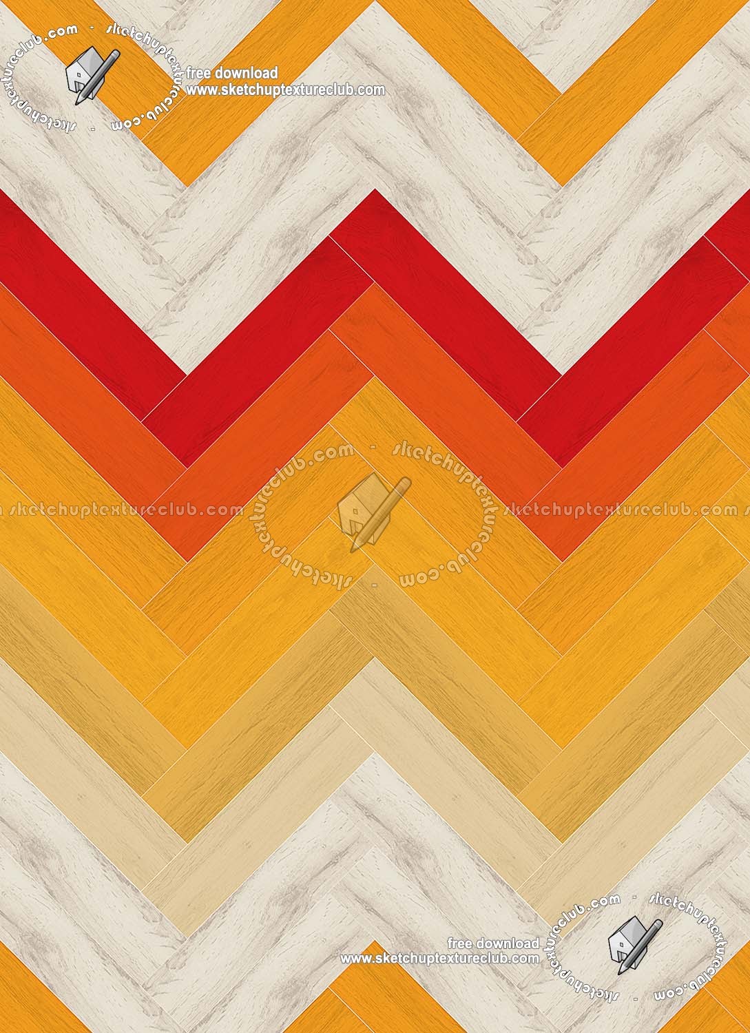 Textures   -   ARCHITECTURE   -   WOOD FLOORS   -   Parquet colored  - Herringbone colored parquet texture seamless 19618 (seamless)