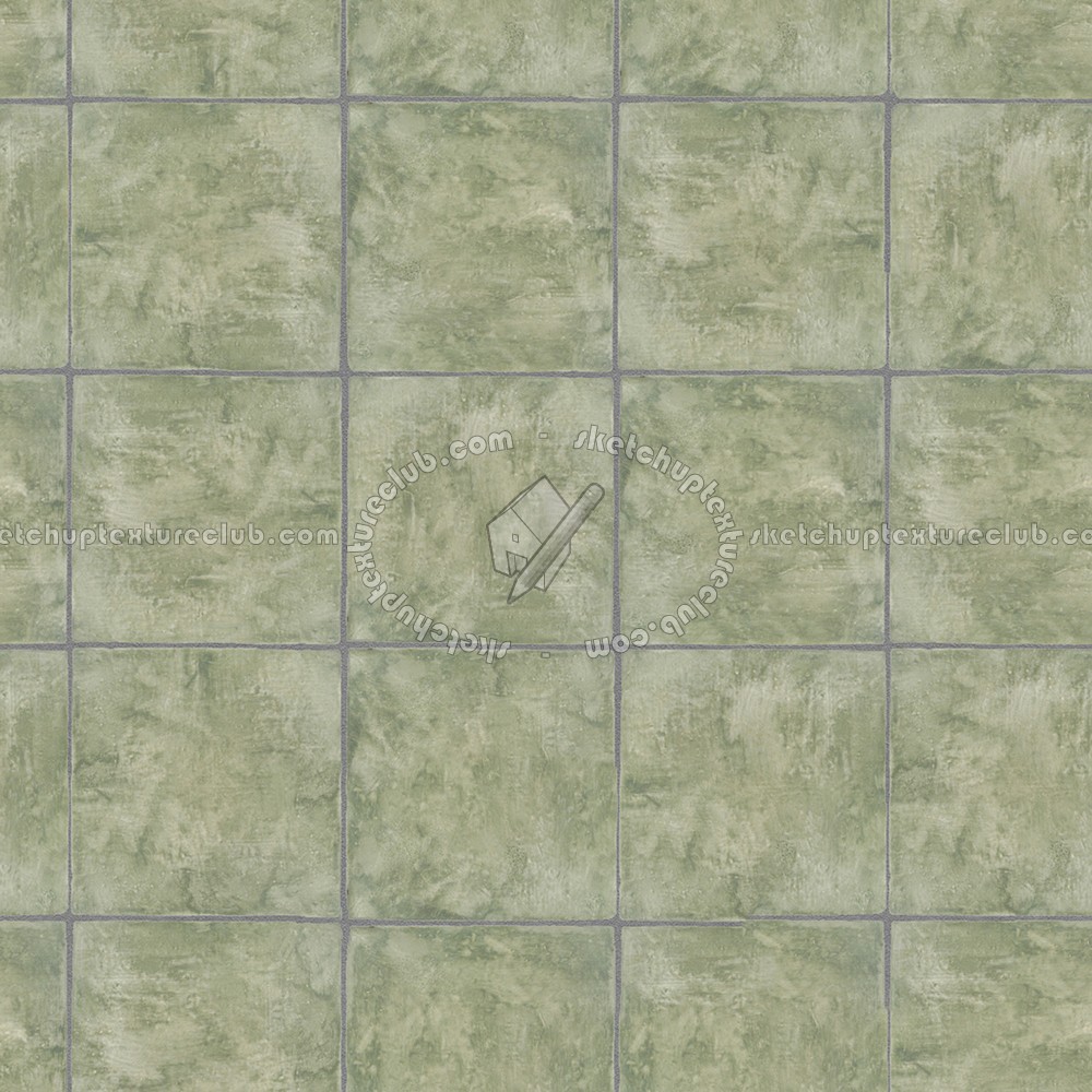 Textures   -   ARCHITECTURE   -   TILES INTERIOR   -   Terracotta tiles  - Rustic green terracotta tile texture seamless 16118 (seamless)