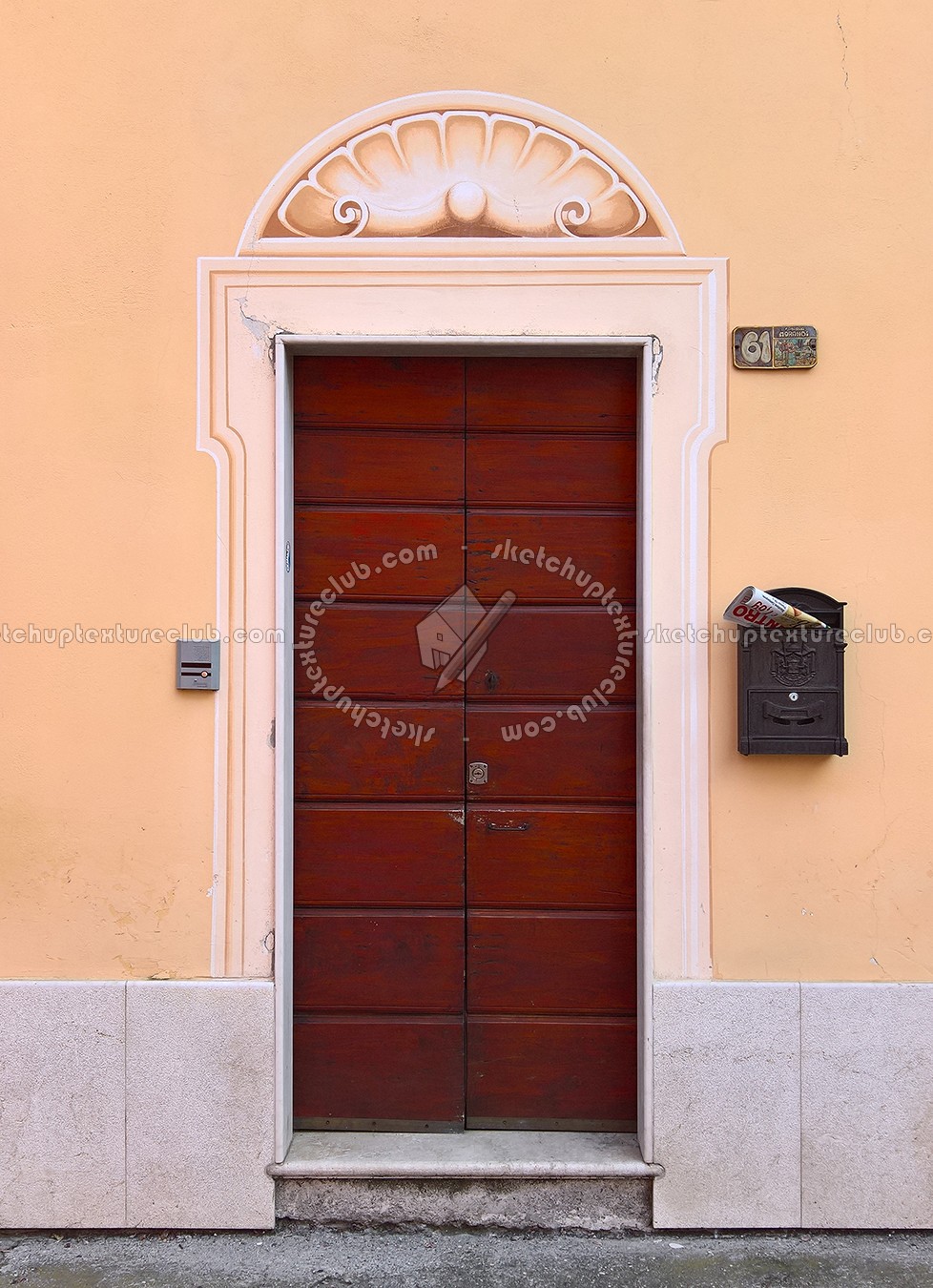 Textures   -   ARCHITECTURE   -   BUILDINGS   -   Doors   -   Main doors  - Wood main door 18518