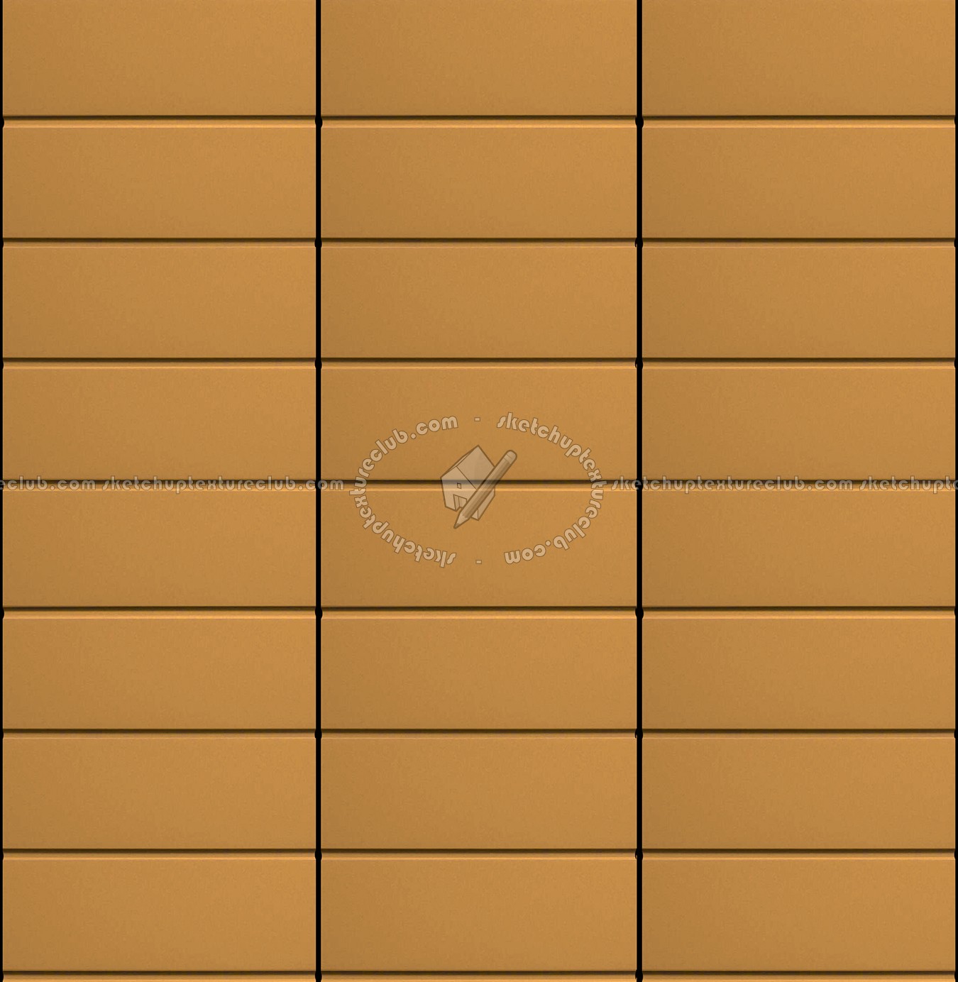 Textures   -   MATERIALS   -   METALS   -   Facades claddings  - Yellow metal facade cladding texture seamless 10196 (seamless)