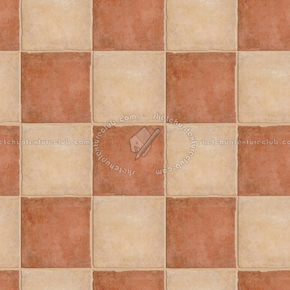 Textures   -   ARCHITECTURE   -   TILES INTERIOR   -   Terracotta tiles  - Terracotta rustic tile texture seamless 16121 (seamless)