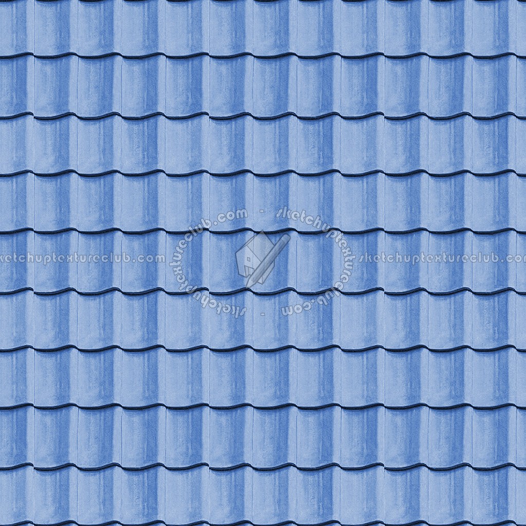 Textures   -   ARCHITECTURE   -   ROOFINGS   -   Clay roofs  - Blue clay roofing Mercurey texture seamless 03440 (seamless)