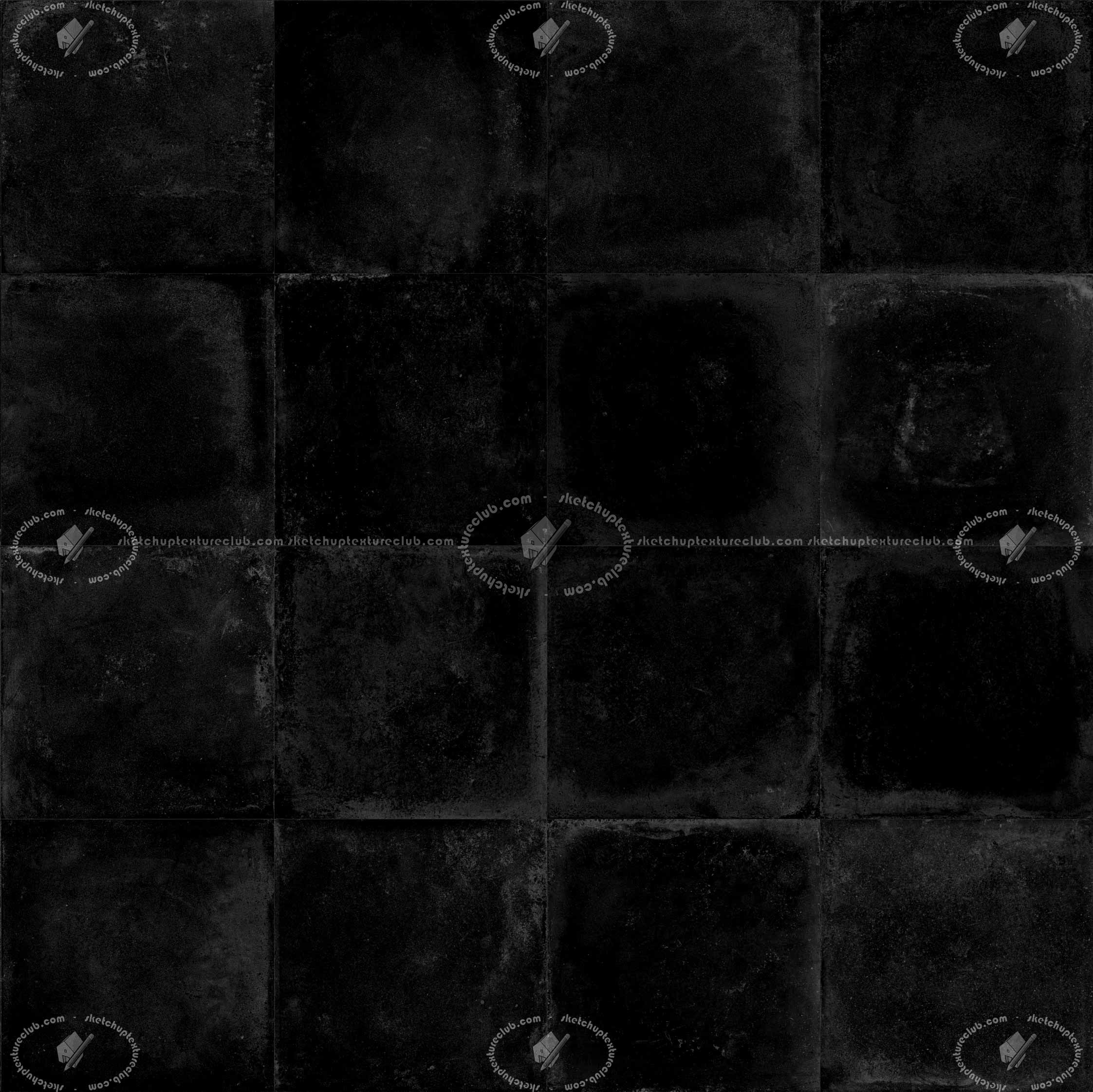 Textures   -   ARCHITECTURE   -   TILES INTERIOR   -   Cement - Encaustic   -   Cement  - Old concrete tiles texture seamless 21303 - Specular