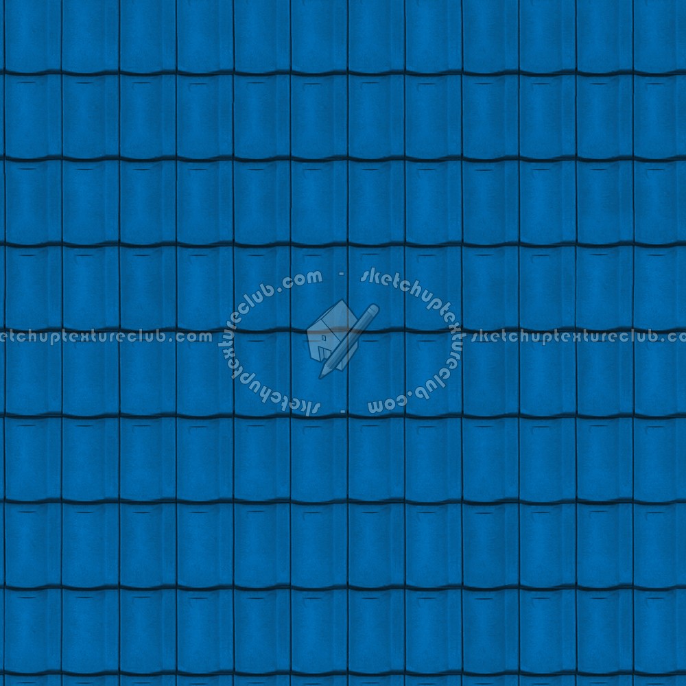 Textures   -   ARCHITECTURE   -   ROOFINGS   -   Clay roofs  - Blue clay roofing Santenay texture seamless 03442 (seamless)