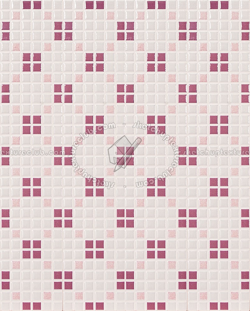 Textures   -   ARCHITECTURE   -   TILES INTERIOR   -   Mosaico   -   Mixed format  - Mosaico patterned tiles texture seamless 1 15637 (seamless)