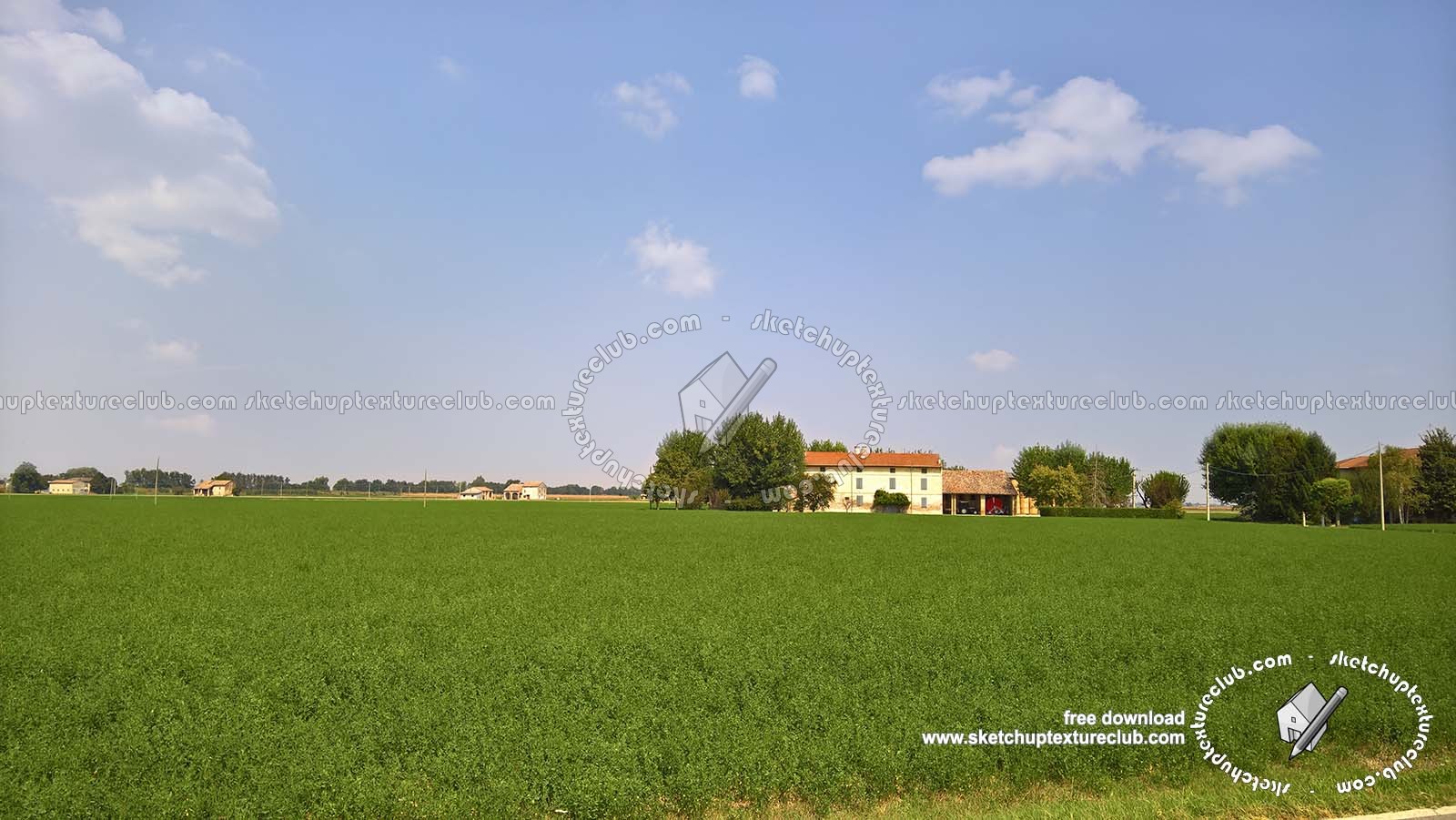 Textures   -   BACKGROUNDS & LANDSCAPES   -   NATURE   -   Countrysides & Hills  - Countrysides with farmstead landscape 18027