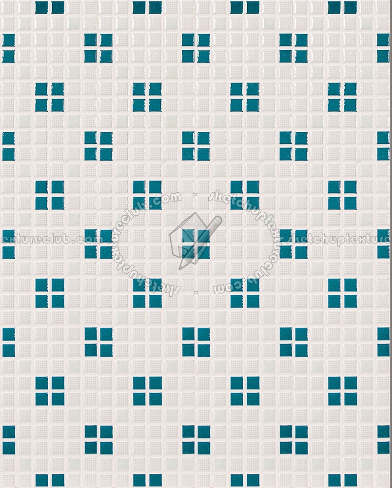 Textures   -   ARCHITECTURE   -   TILES INTERIOR   -   Mosaico   -   Mixed format  - Mosaico patterned tiles texture seamless 1 15638 (seamless)