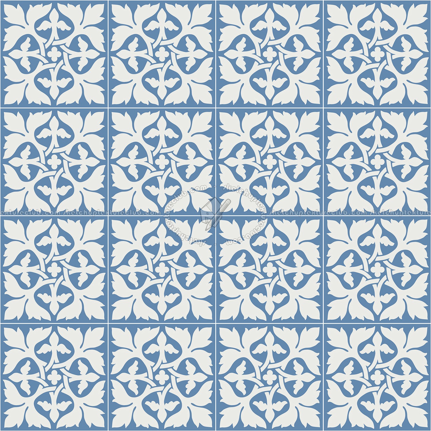 Textures   -   ARCHITECTURE   -   TILES INTERIOR   -   Cement - Encaustic   -   Victorian  - Victorian cement floor tile texture seamless 13761 (seamless)
