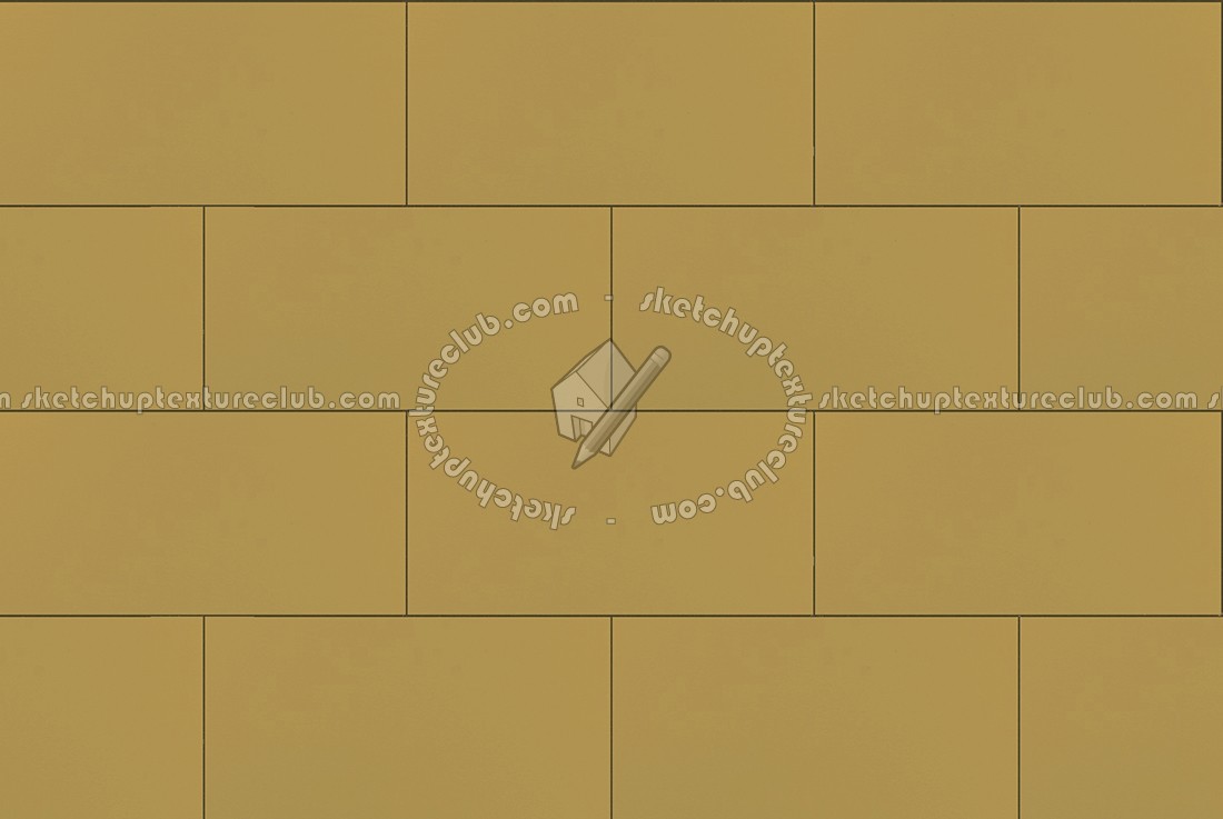 Textures   -   MATERIALS   -   METALS   -   Facades claddings  - Yellow metal facade cladding texture seamless 10206 (seamless)