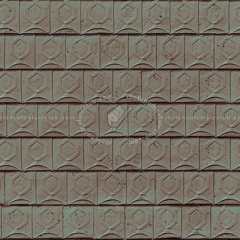 Textures   -   ARCHITECTURE   -   ROOFINGS   -   Metal roofs  - Metal rufing texture seamless 03698 (seamless)
