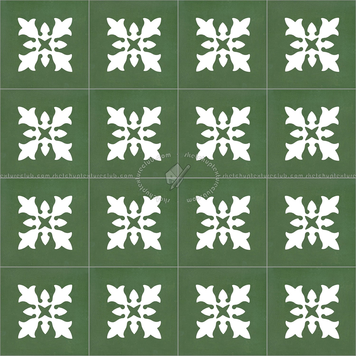 Textures   -   ARCHITECTURE   -   TILES INTERIOR   -   Cement - Encaustic   -   Encaustic  - Traditional encaustic cement ornate tile texture seamless 13544 (seamless)