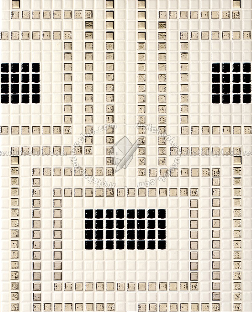 Textures   -   ARCHITECTURE   -   TILES INTERIOR   -   Mosaico   -   Mixed format  - Mosaico patterned tiles texture seamless 1 15644 (seamless)