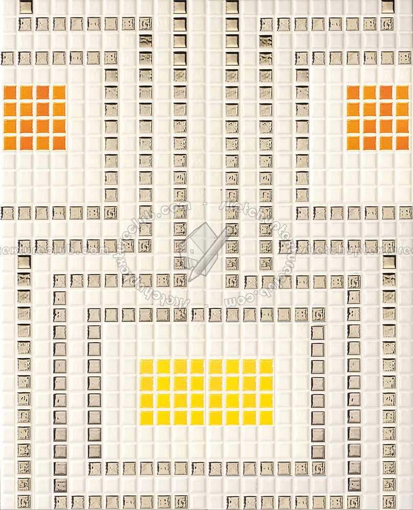 Textures   -   ARCHITECTURE   -   TILES INTERIOR   -   Mosaico   -   Mixed format  - Mosaico patterned tiles texture seamless 1 15647 (seamless)