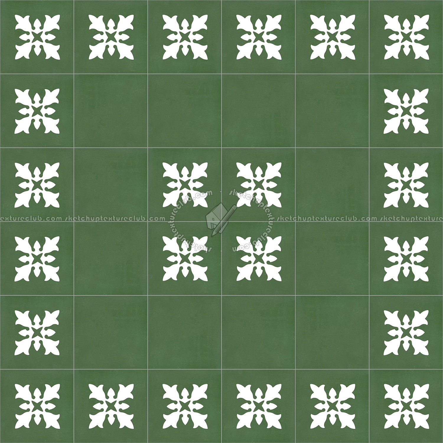 Textures   -   ARCHITECTURE   -   TILES INTERIOR   -   Cement - Encaustic   -   Encaustic  - Traditional encaustic cement ornate tile texture seamless 13548 (seamless)