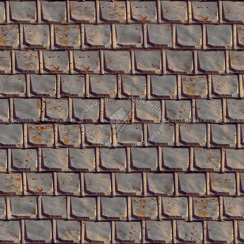 Textures   -   ARCHITECTURE   -   ROOFINGS   -   Metal roofs  - Dirty metal rufing texture seamless 03704 (seamless)